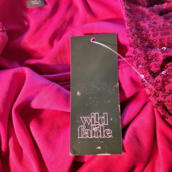 wild fable women's purple sequin dress nwt - Picture 6 of 7